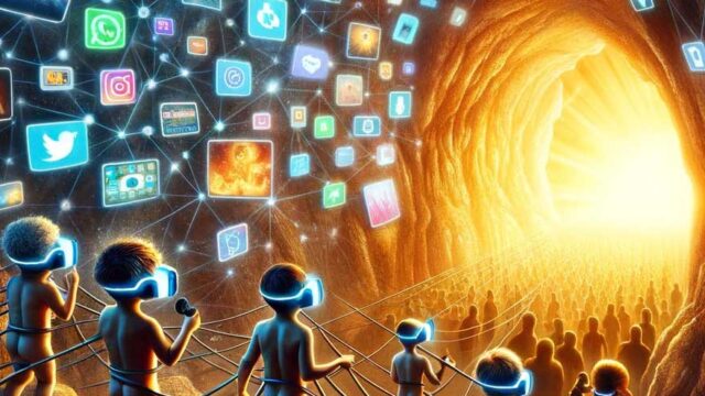 Facebook, Instagram, X, and Company. La nueva caverna platónica. Diego Fusaro