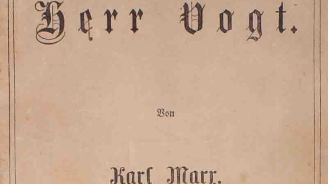 Herr Vogt (IV). Daniel López Rodríguez