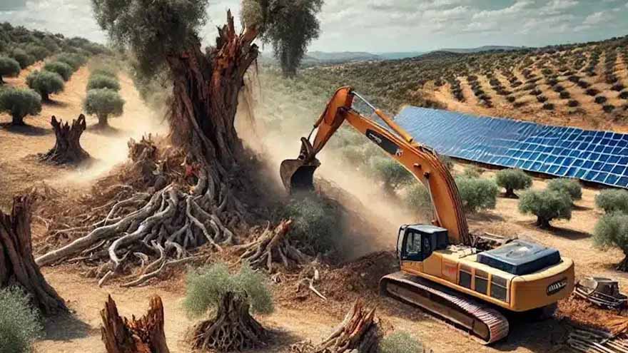 La importancia de un olivo. José Vicente Pascual