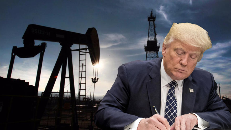 Trump maneja el petróleo, Ursula colecciona tapones. Raul Morales